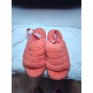 UGG Fluff Yeah Slide Women's Slippers‎ in Red Currant 1095119 size 7